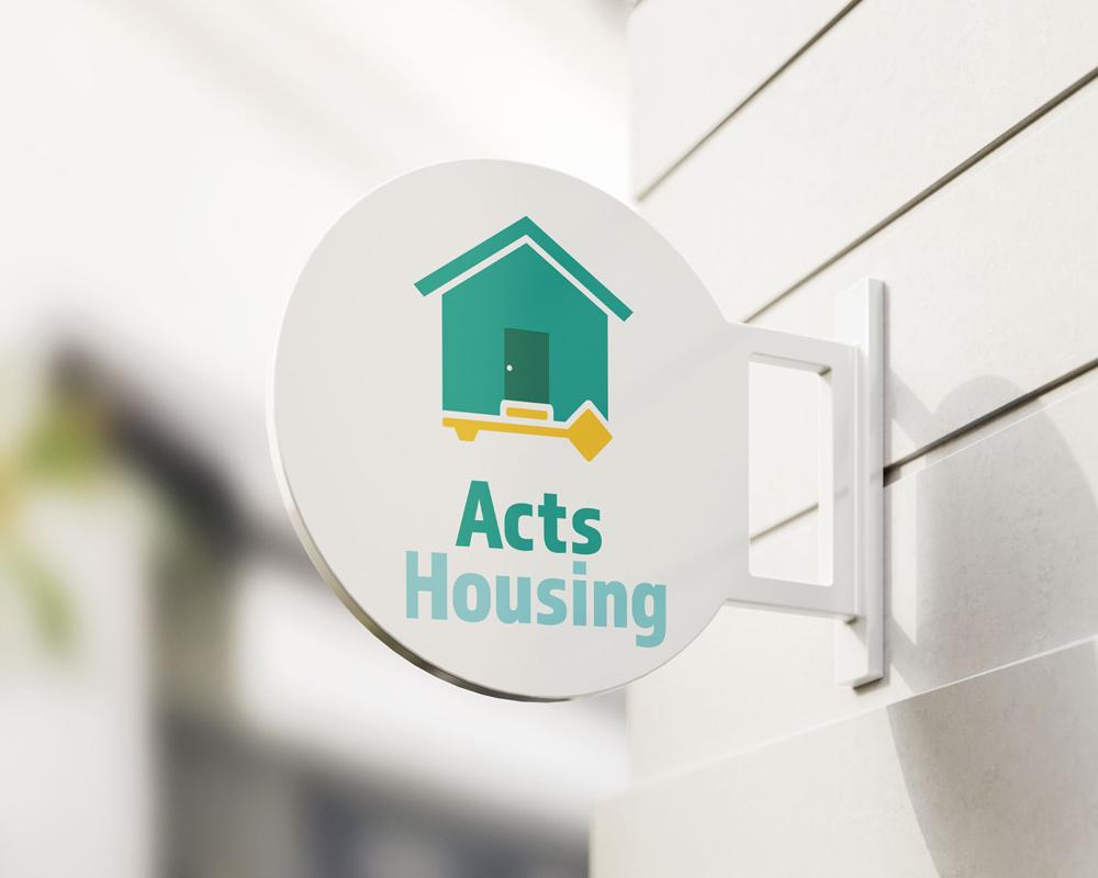 Logo Design for Acts Housing